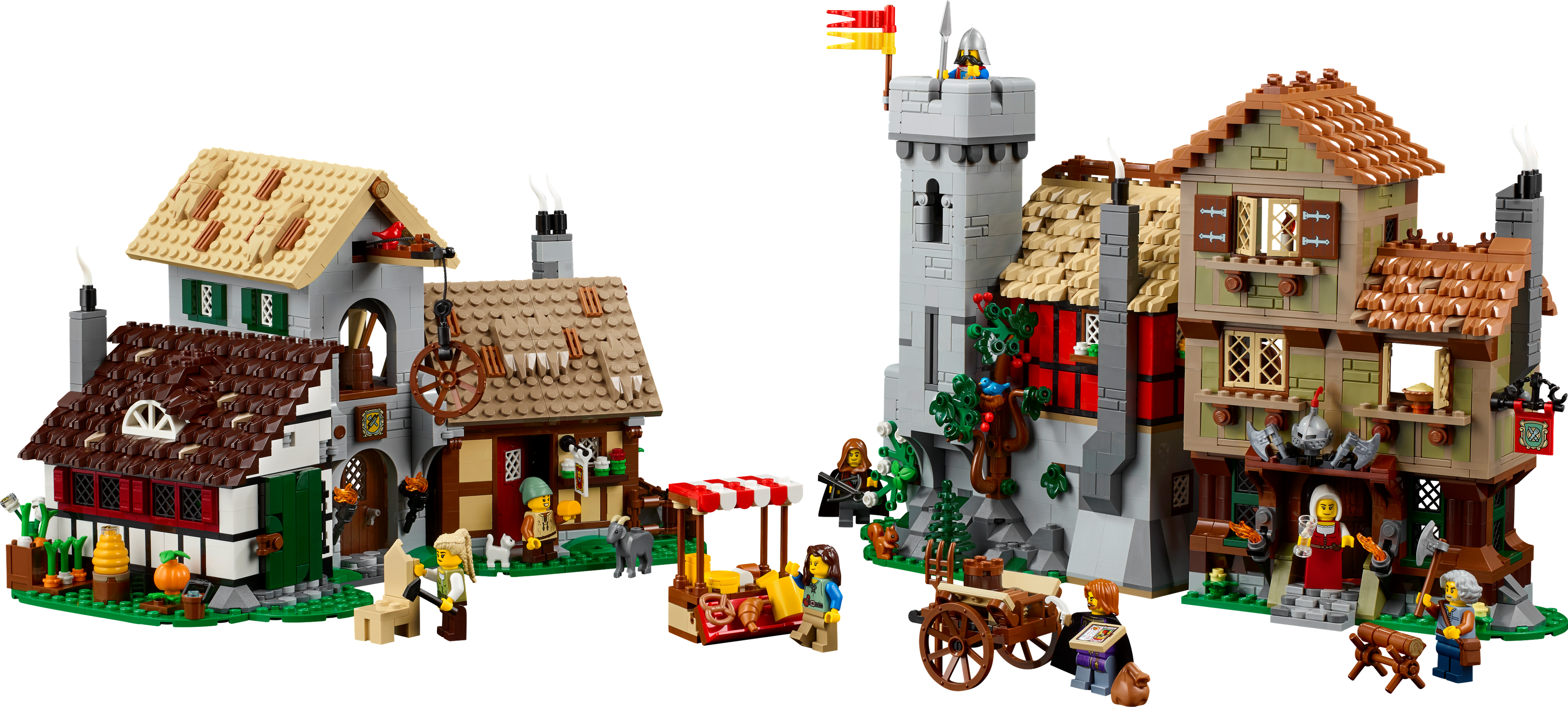 LEGO® Icons 10332 — Mittelalterlicher Stadtplatz