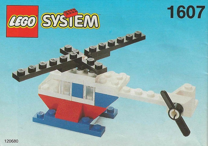 LEGO® Basic 1607 — LEGO Helicopter Set