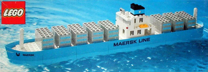 LEGO® LEGOLAND 1650 — LEGO Maersk Line Container Ship Set