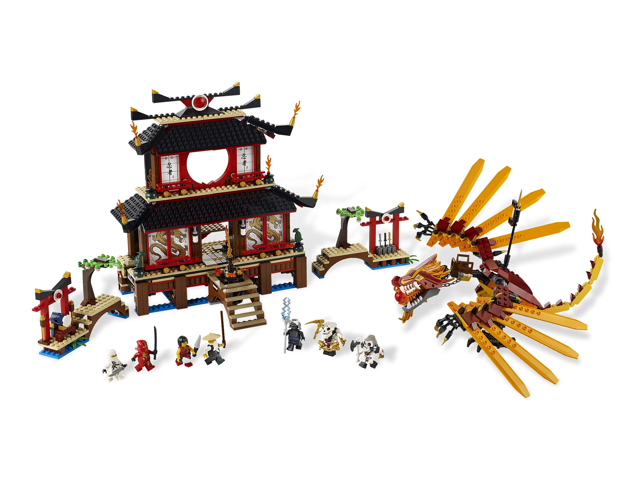 LEGO® NINJAGO® 2507 — LEGO Fire Temple Set