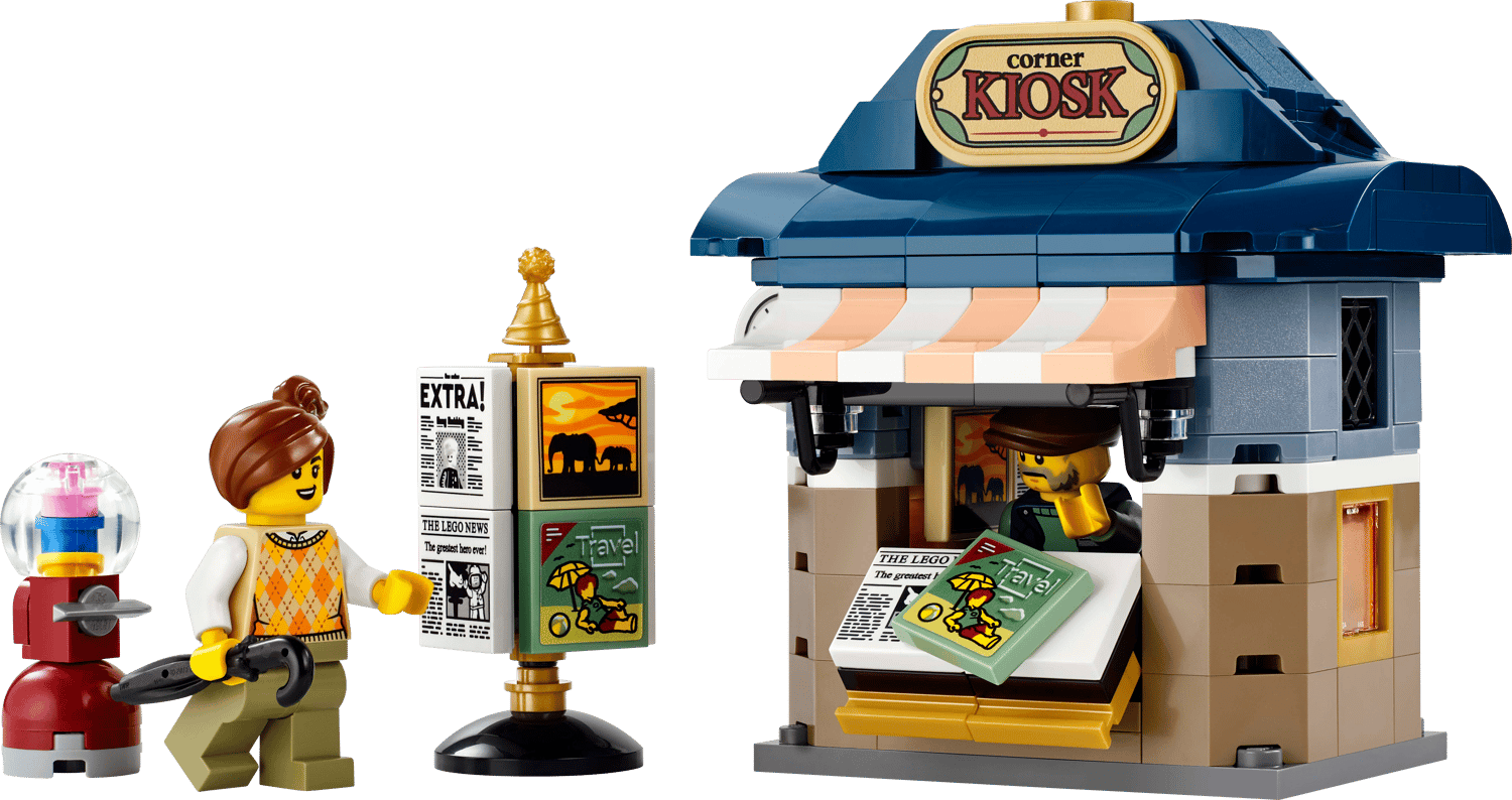 LEGO® Icons 40757 — Kiosk an der Ecke