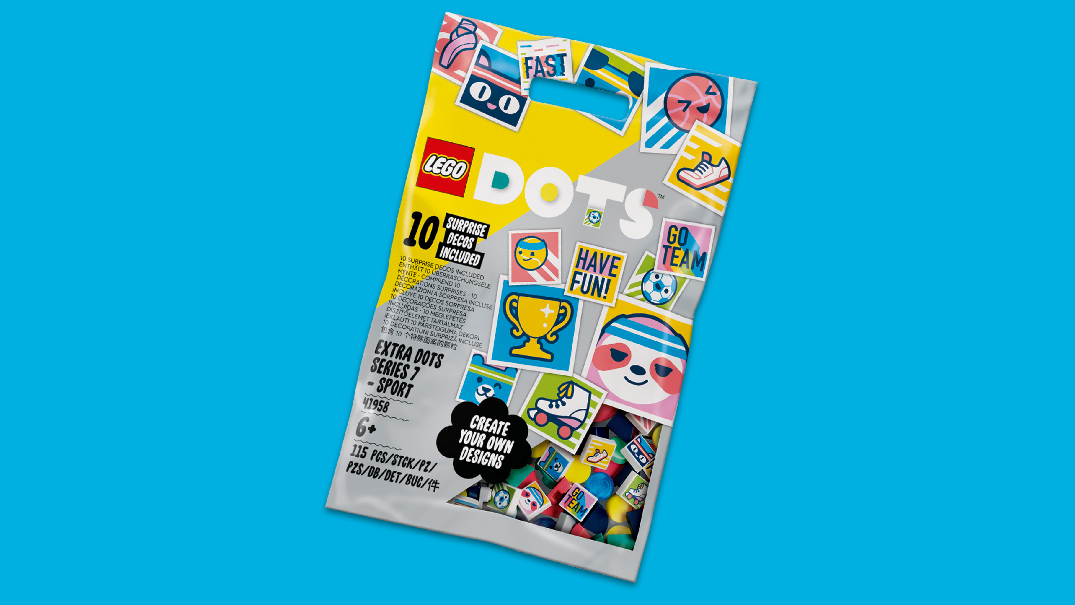 LEGO® Dots 41958 — Ergänzungsset Sport