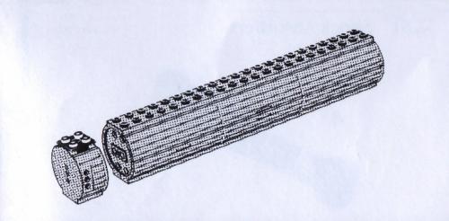 LEGO® Service Packs 5100 — LEGO Battery Box (Tube) 4.5V Set