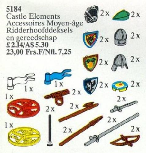 LEGO® Service Packs 5184 — LEGO Castle Elements Set