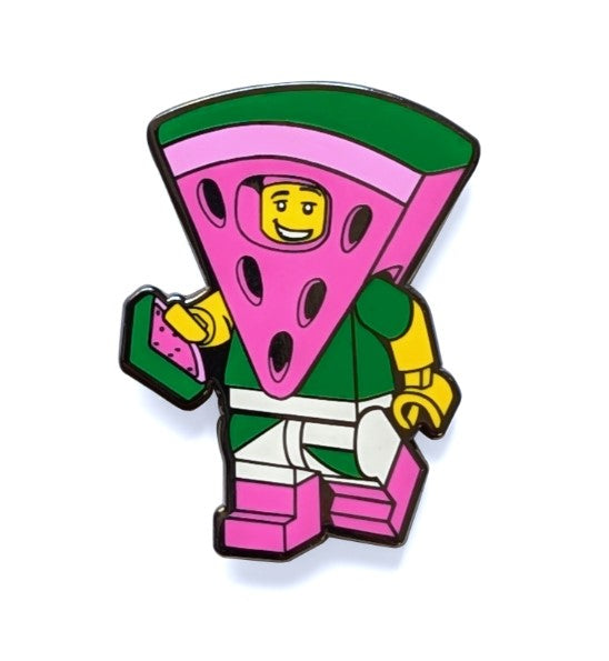 Watermelon Guy Snap Button (53136) — Brick Storage