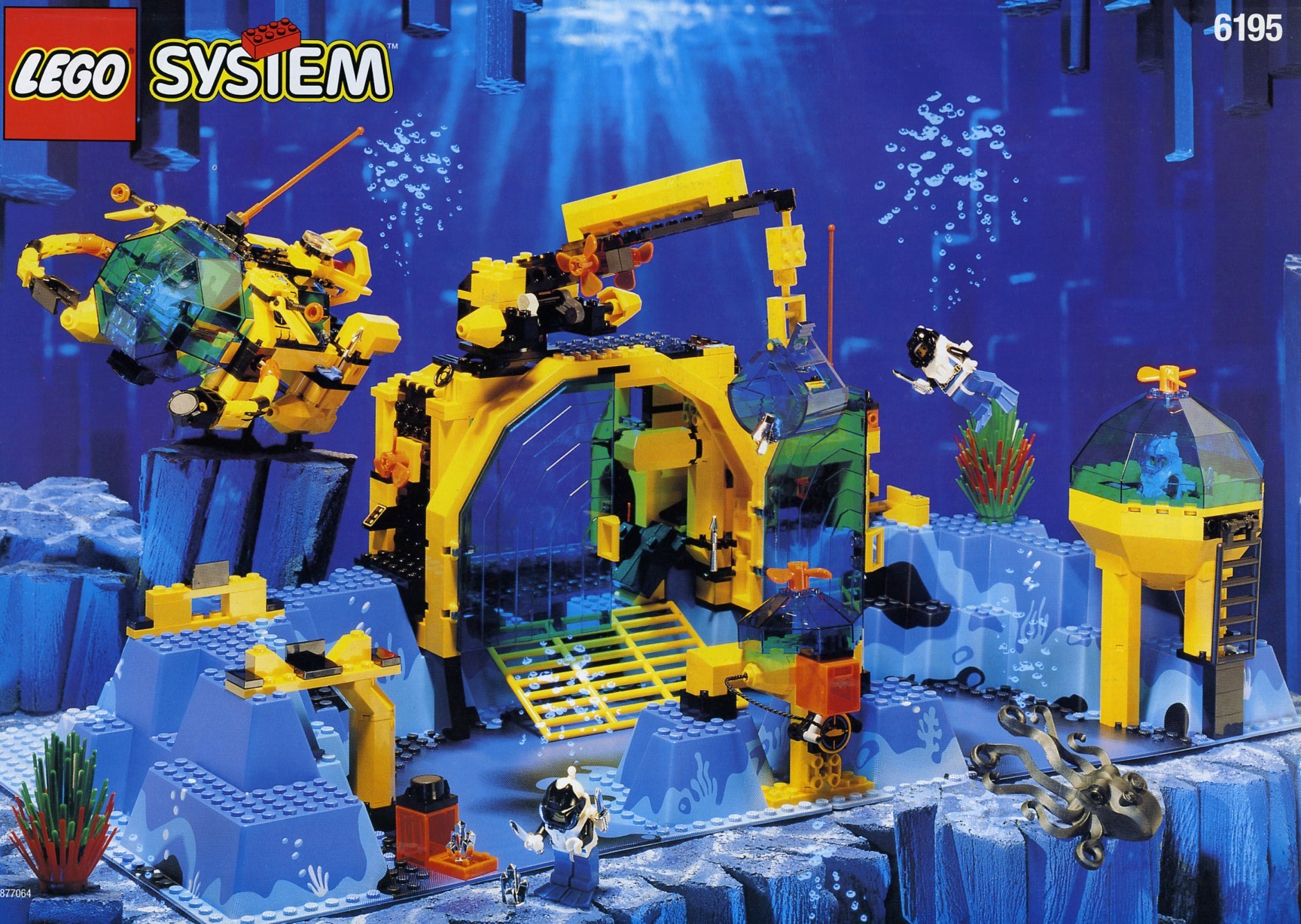 LEGO® Aquazone 6195 — LEGO Neptune Discovery Lab Set