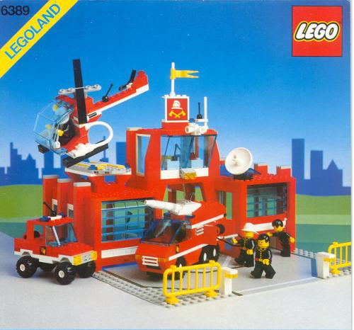 LEGO® Town 6389 — Fire Control Center