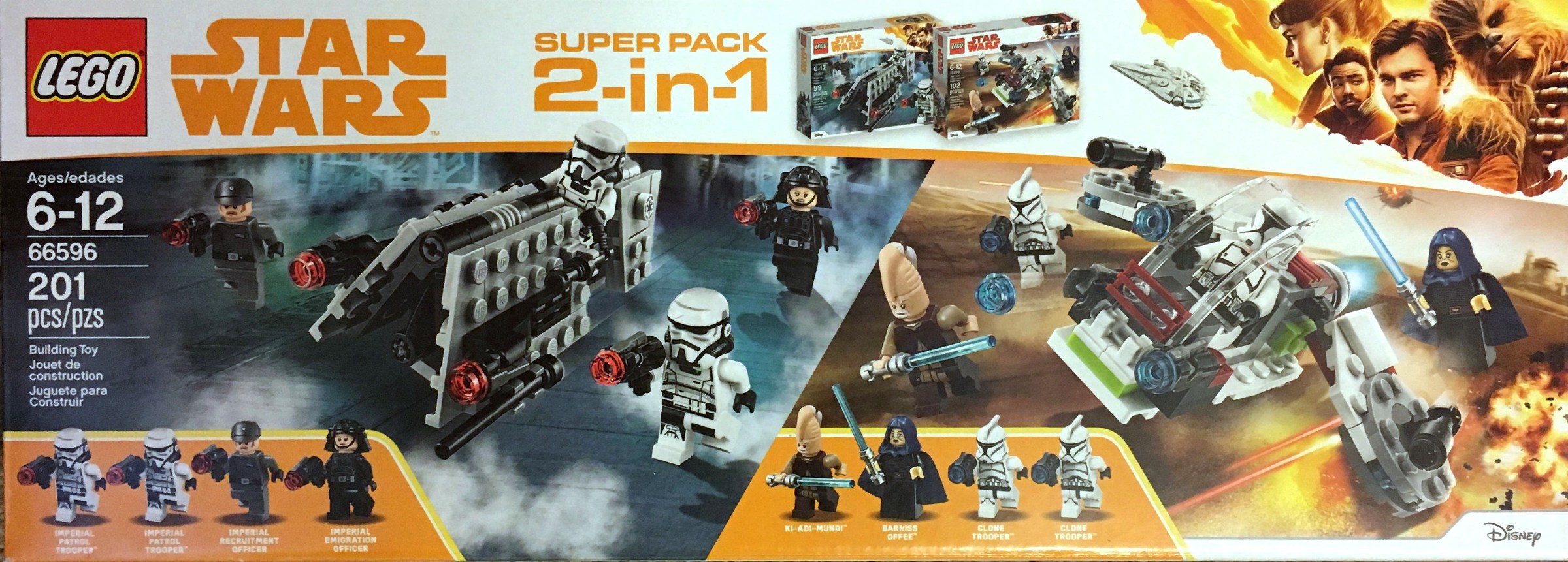 LEGO® Star Wars 66596 — LEGO Super Pack 2-in-1 Set
