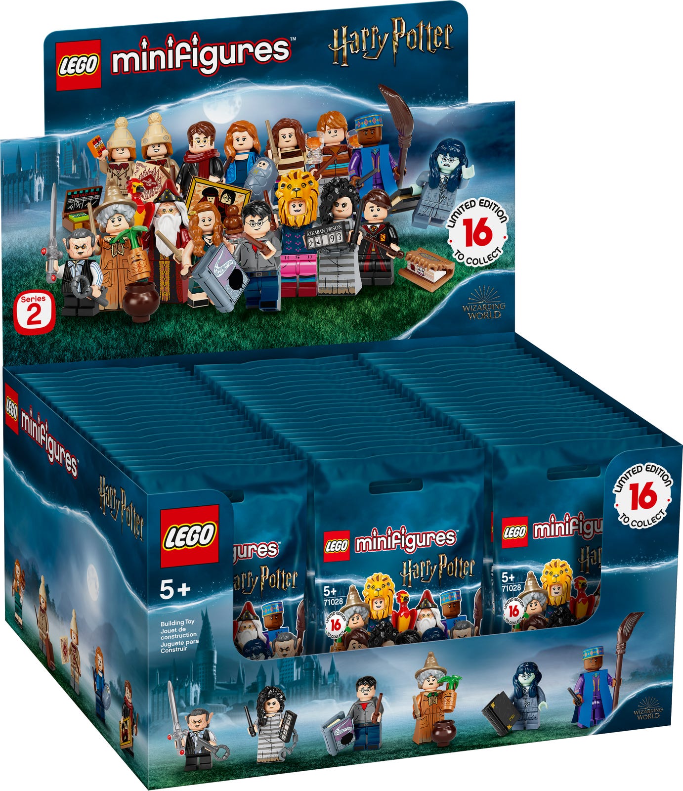 LEGO® Collectable Minifigures 66644 — Wizarding World of Harry Potter Series 2 - Sealed Box