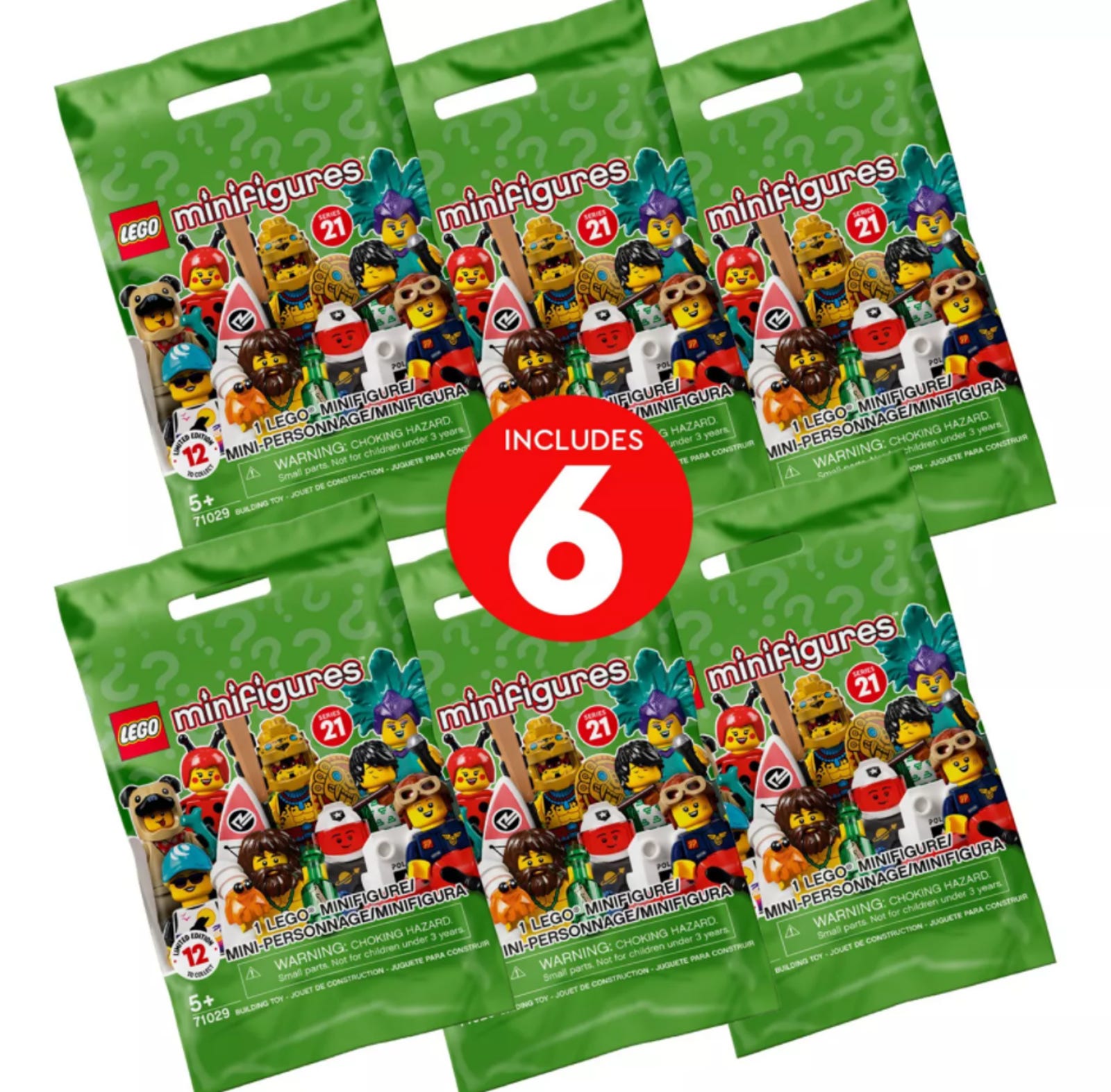 LEGO® Set 66657 — Series 21 - 6 Pack