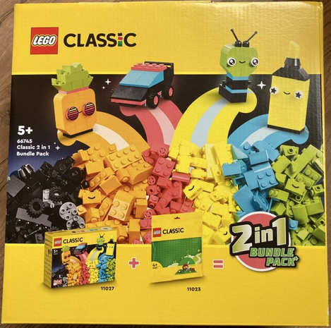LEGO® Classic 66745 — Classic Bundle Pack, 2 in 1 (Sets 11023 and 11027)