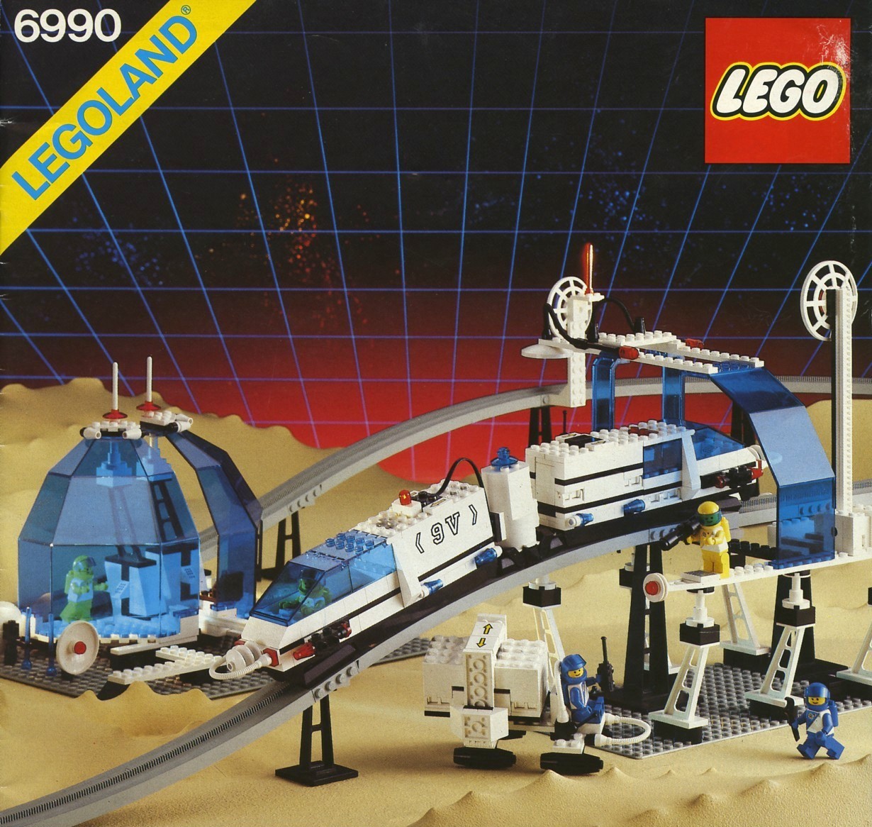 LEGO® Space 6990 — Monorail Transport System