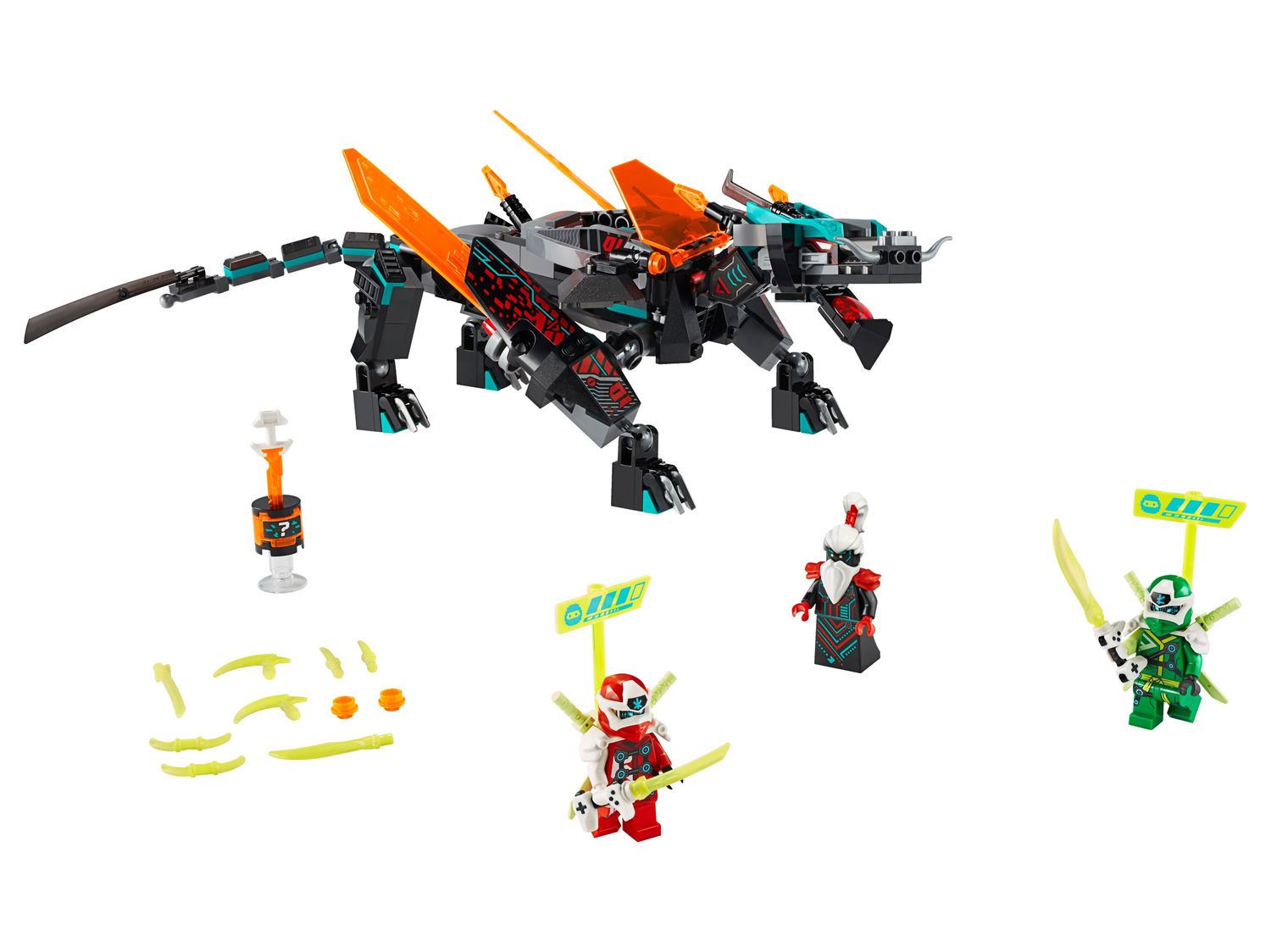 LEGO® NINJAGO® 71713 — Schwarzer Tempeldrache