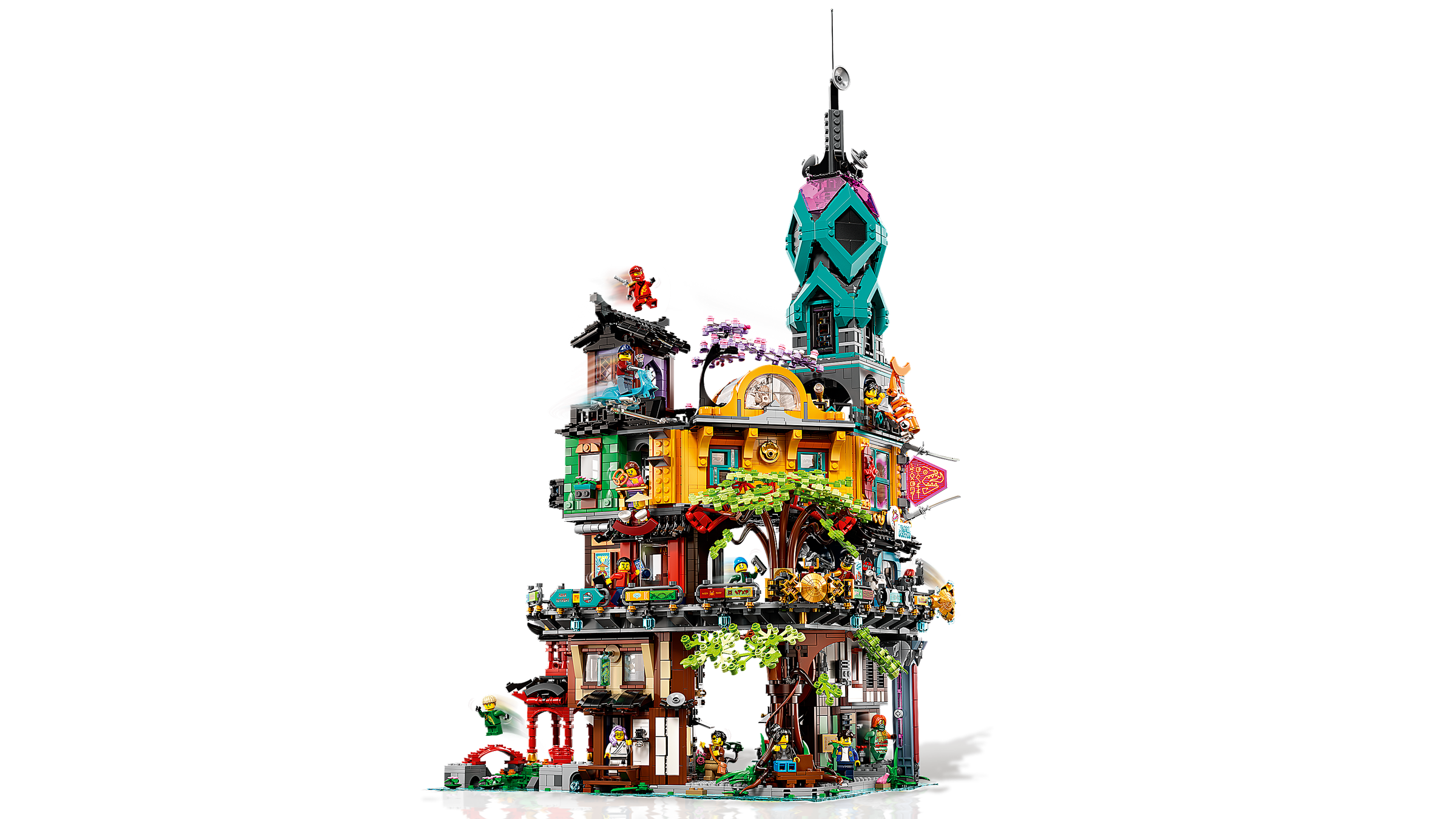 LEGO® NINJAGO® 71741 — Die Gärten von NINJAGO® City