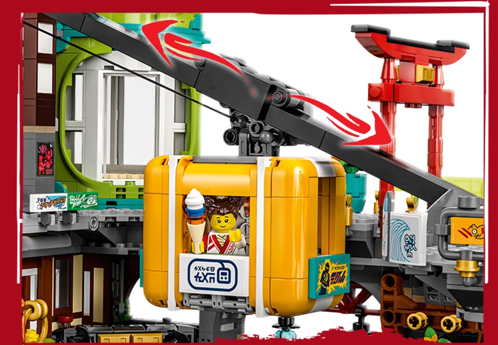 LEGO® NINJAGO® 71799 — Die Märkte von NINJAGO® City