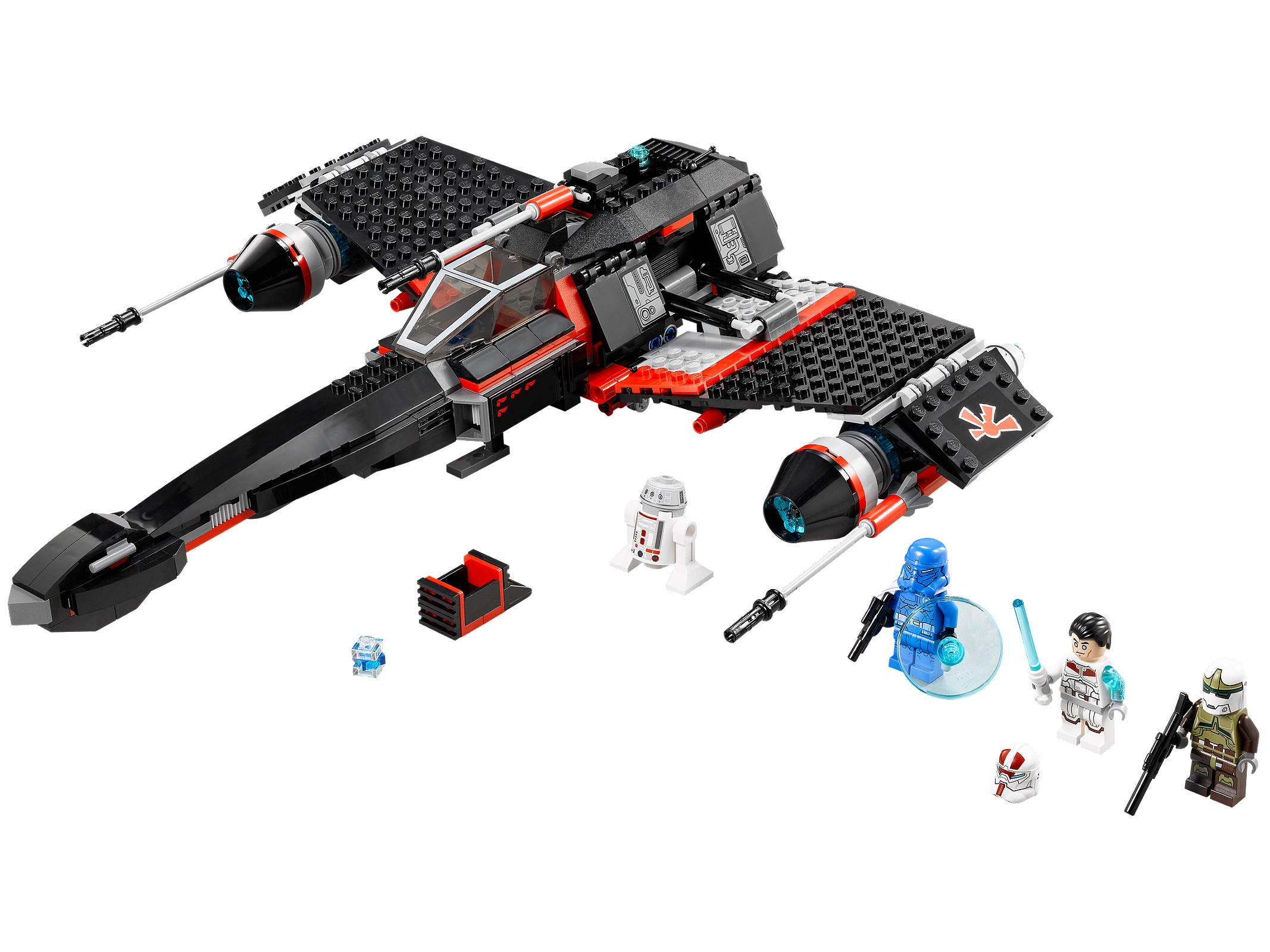LEGO® Star Wars 75018 — LEGO Jek-14's Stealth Starfighter Set