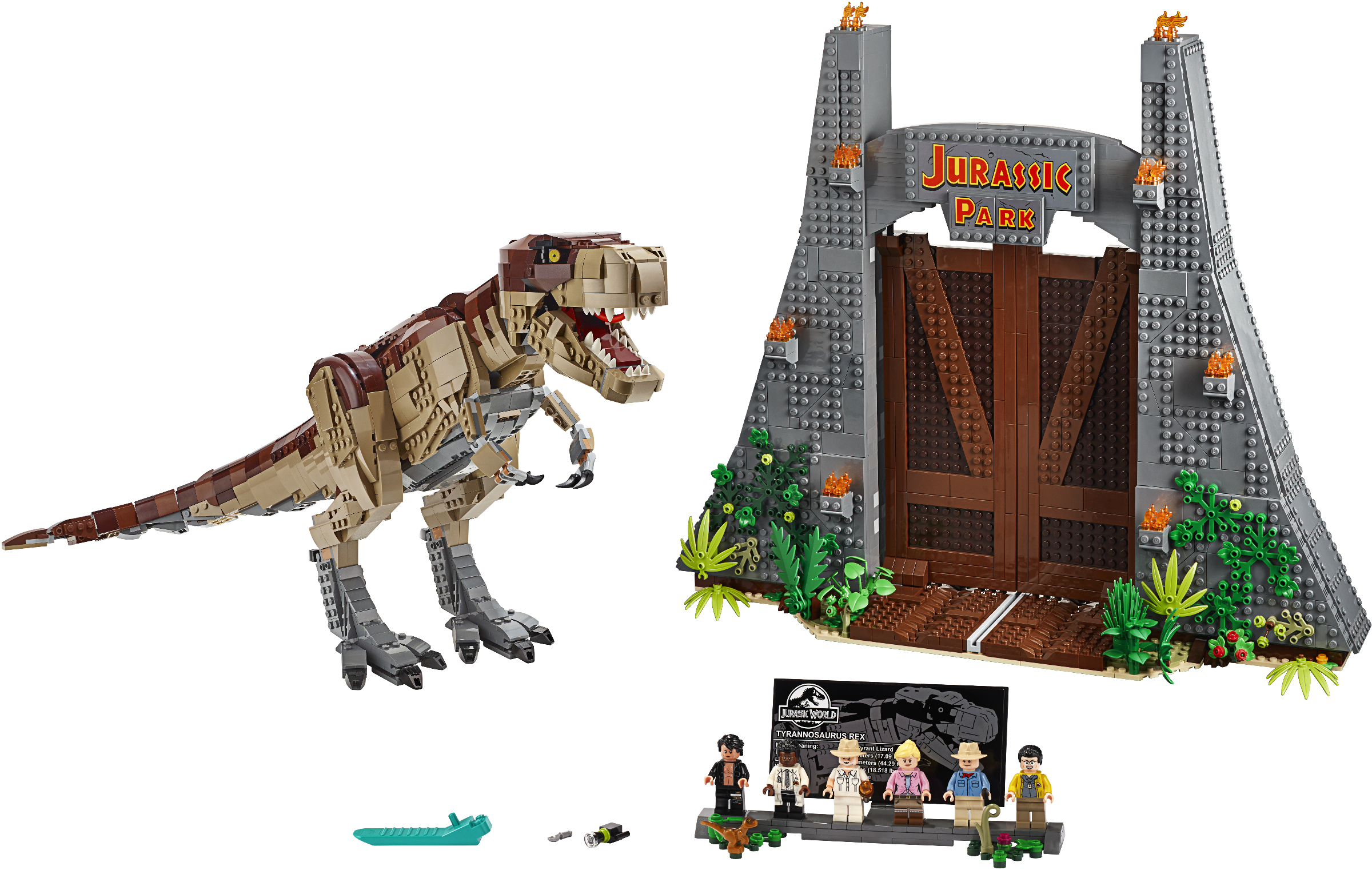 LEGO® Jurassic World 75936 — LEGO Jurassic Park: T. Rex Rampage Set