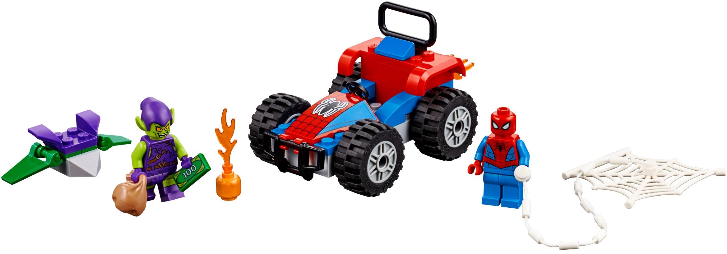 LEGO® Super Heroes 76133 — LEGO Spider-Man Car Chase Set