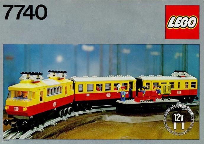 LEGO® Trains 7740 — LEGO Inter-City Passenger Train Set
