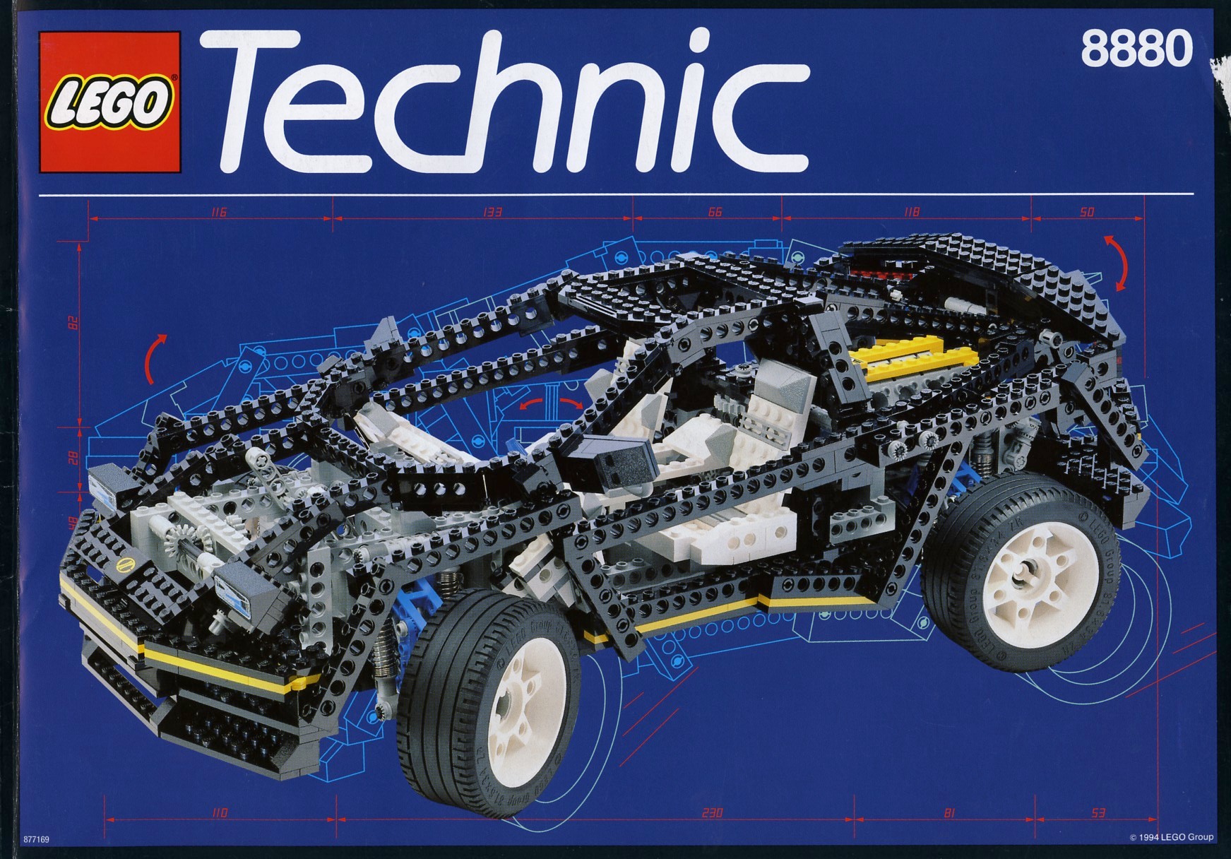 LEGO® Technic 8880 — LEGO Super Car Set