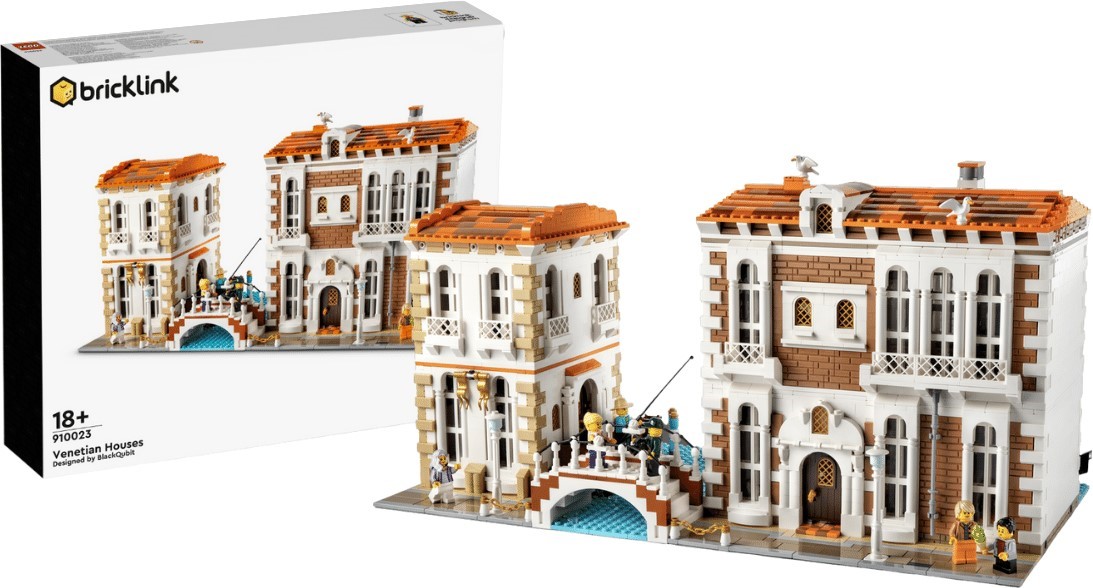 LEGO® Bricklink 910023 — LEGO Venetian Houses Set