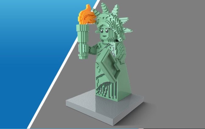 LEGO® Set LIBERTY — Statue of Liberty